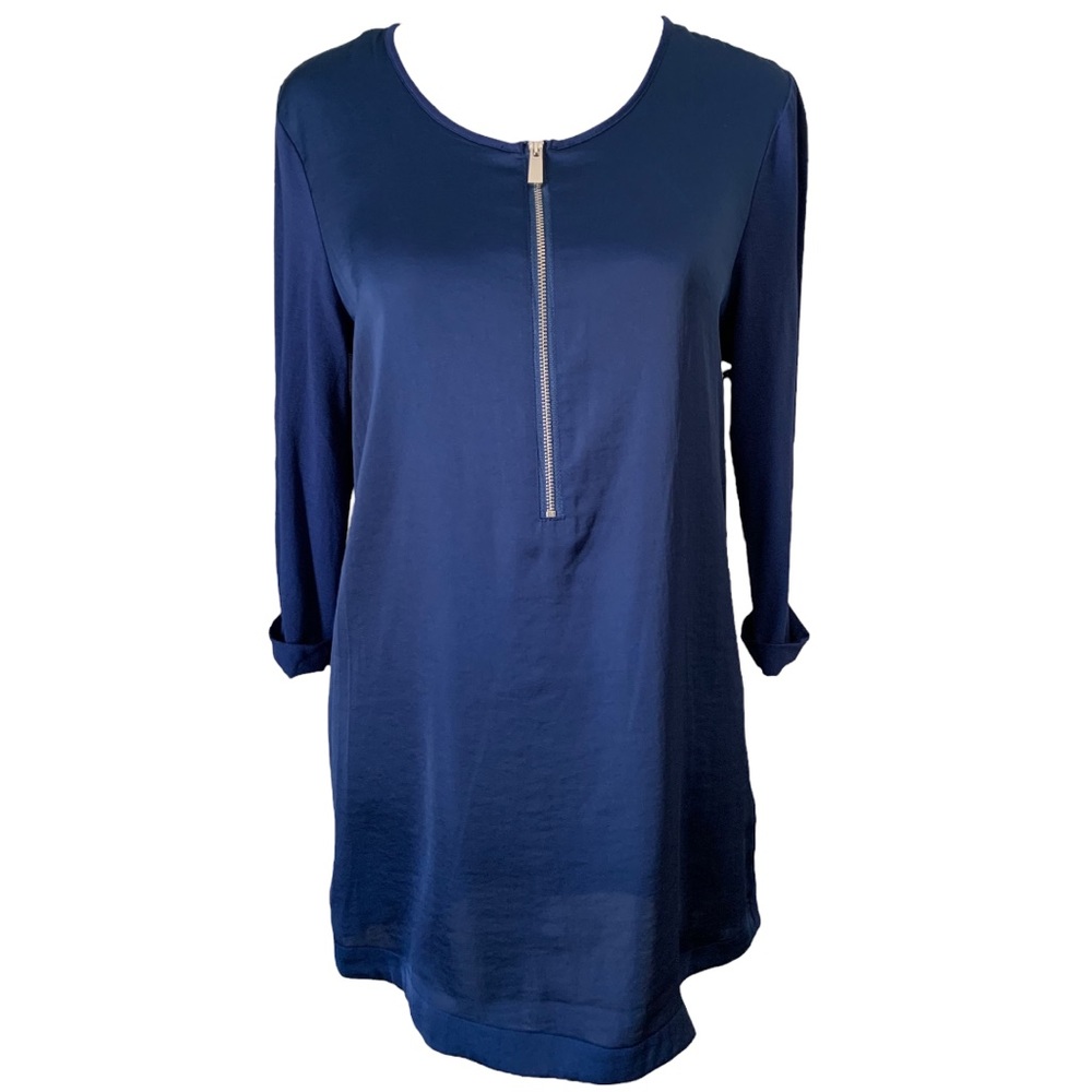 Vince Camuto | CITY BLUES ITEMS Dolphin Hem Top Twilight Blues XS